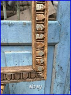 Old Ancient Wooden Hand Carved Beautiful Wall Frame