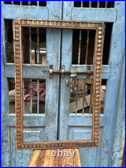 Old Ancient Wooden Hand Carved Beautiful Wall Frame