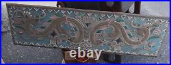 Old or Antique Tahiti Wood Carving Panel Tropical Tribal Oceanic