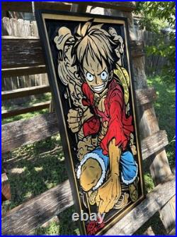 One Piece Luffy Wood Art 3D Wood Art Anime Art- Pirate King- Anime Wood