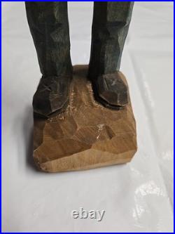 Optometrist Wooden Caricature Carving by Gerald Sears G. Sears