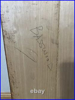 Original George Updegraff Dancing Friar Wood Wall Relief 1976 24 X 15 EX