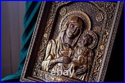 Our Lady of Jerusalem Virgin Mary religious gift housewarming gifts Wood carving