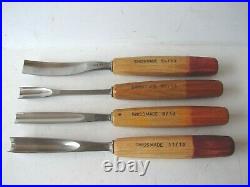 PFEIL Wood Carving Tools Professional Set of 10 Tools, 7 Used and 3 New