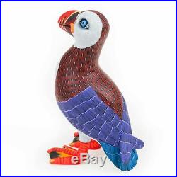 PUFFIN Oaxacan Alebrije Wood Carving Mexican Art Sculpture by Eleazar Morales