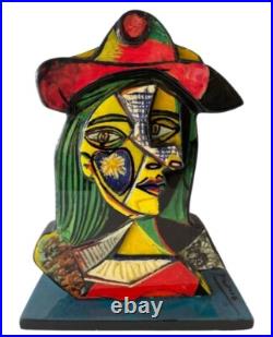 Pablo Picasso Amazing Wood Sculpture 1901-1973 Style Of Sculpture Pablo Picasso Amazing Wood Sculpture 1901-1973 Style Of Sculpture