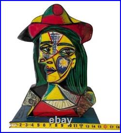 Pablo Picasso Amazing Wood Sculpture 1901-1973 Style Of Sculpture Pablo Picasso Amazing Wood Sculpture 1901-1973 Style Of Sculpture