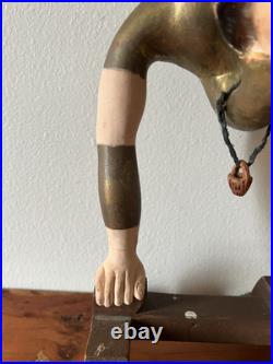 Pedro Friedeberg Cherub Acrobat Surrealist Sculpture (Mexican, b. 1936) Pedro Friedeberg Cherub Acrobat Surrealist Sculpture (Mexican, b. 1936)