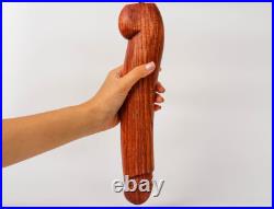 Penis Wood carving 12 Handmade Solid Carving Personalize Gift For Vip Person