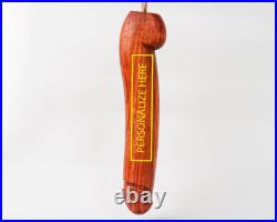 Penis Wood carving 12 Handmade Solid Carving Personalize Gift For Vip Person
