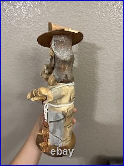 Peter Ortega's Folk Art Wood Wooden Sculpture 11 SAN PASCUAL MADE in Mexico