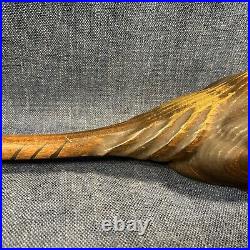 Pheasant Big Sky Carvers Kissy Durham #1731 Hand carved Painted wood 1999