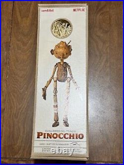 Pinocchio Marionette Guillermo Del Toro Movie LE 250 In Hand Netflix