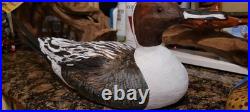 Pintail Duck Decoy Wooden Hand Carved by Adam Plitt of iCarve Signed by Artist