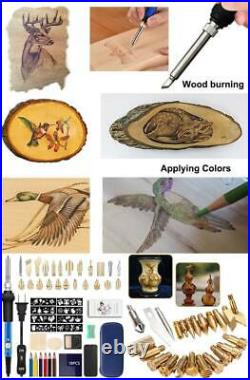 Professional Wood Burner Wood Burning Kit Wood Embossing Carving Pen Tool Acce