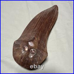 R. L. Blair Deep Eel Wood Carving Signed 2002