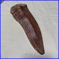 R. L. Blair Deep Eel Wood Carving Signed 2002