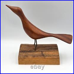 RARE Paul W. Eshelman Wood Bird Carving Roherstown PA MCM Folk Art Signed RARE Paul W. Eshelman Wood Bird Carving Roherstown PA MCM Folk Art Signed