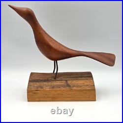 RARE Paul W. Eshelman Wood Bird Carving Roherstown PA MCM Folk Art Signed RARE Paul W. Eshelman Wood Bird Carving Roherstown PA MCM Folk Art Signed