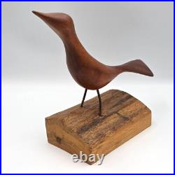 RARE Paul W. Eshelman Wood Bird Carving Roherstown PA MCM Folk Art Signed RARE Paul W. Eshelman Wood Bird Carving Roherstown PA MCM Folk Art Signed