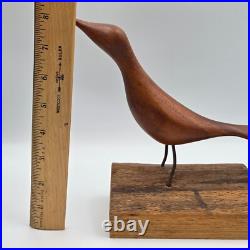 RARE Paul W. Eshelman Wood Bird Carving Roherstown PA MCM Folk Art Signed RARE Paul W. Eshelman Wood Bird Carving Roherstown PA MCM Folk Art Signed