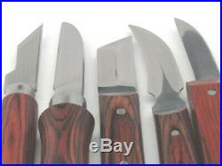 Ramelson 11pc Wood Carving Chip Knife Set Whittling Hobby Woodcarving Tools