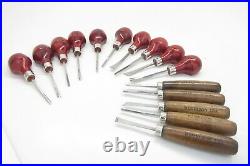 Ramelson Wood Hand Chisel Tool Set Kit 15pc Wood Carving Tools 106 107 209