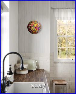 Rapture in Color Drops Painting 8x 8x 5