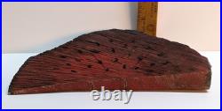 Rare Antique Carved Watermelon Folk art