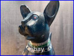 Rare September Woods Don Freedman Dog/Cat Hand Carved/Painted Folk Art Sculpture Rare September Woods Don Freedman Dog/Cat Hand Carved/Painted Folk Art Sculpture