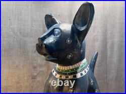 Rare September Woods Don Freedman Dog/Cat Hand Carved/Painted Folk Art Sculpture Rare September Woods Don Freedman Dog/Cat Hand Carved/Painted Folk Art Sculpture