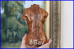 Rare Timmy Woods Adonis Male Nude Sculpture Hand Carved Art Handbag Clutch