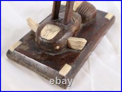 Rare Vintage Sarimanok Sculpture Maranao Art from Mindanao, Philippines Rare Vintage Sarimanok Sculpture Maranao Art from Mindanao, Philippines