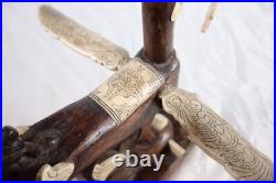 Rare Vintage Sarimanok Sculpture Maranao Art from Mindanao, Philippines Rare Vintage Sarimanok Sculpture Maranao Art from Mindanao, Philippines