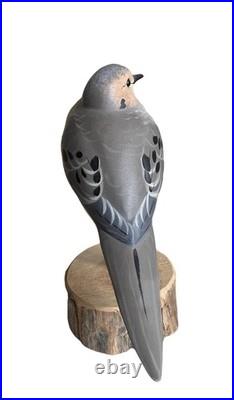 Robert Guge Mourning Dove Bird Carving