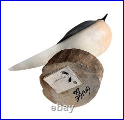 Robert Guge Mourning Dove Bird Carving