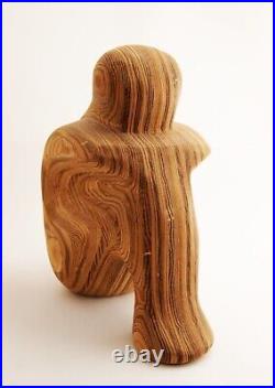 Robert Hargrave (20th C.) Carved Pressed Wood Sculpture