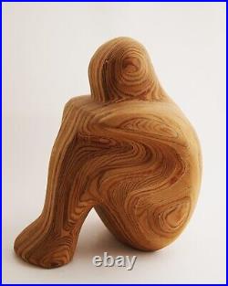 Robert Hargrave (20th C.) Carved Pressed Wood Sculpture