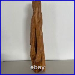 Rustic Wood Sculpture Abstract Couple BOHO Art Natural Hand Carved Reclaimed 26 Rustic Wood Sculpture Abstract Couple BOHO Art Natural Hand Carved Reclaimed 26