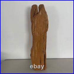 Rustic Wood Sculpture Abstract Couple BOHO Art Natural Hand Carved Reclaimed 26 Rustic Wood Sculpture Abstract Couple BOHO Art Natural Hand Carved Reclaimed 26