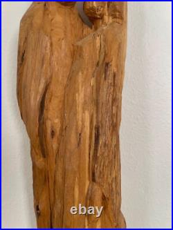 Rustic Wood Sculpture Abstract Couple BOHO Art Natural Hand Carved Reclaimed 26 Rustic Wood Sculpture Abstract Couple BOHO Art Natural Hand Carved Reclaimed 26