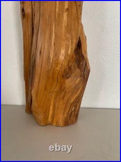 Rustic Wood Sculpture Abstract Couple BOHO Art Natural Hand Carved Reclaimed 26 Rustic Wood Sculpture Abstract Couple BOHO Art Natural Hand Carved Reclaimed 26