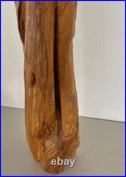 Rustic Wood Sculpture Abstract Couple BOHO Art Natural Hand Carved Reclaimed 26 Rustic Wood Sculpture Abstract Couple BOHO Art Natural Hand Carved Reclaimed 26