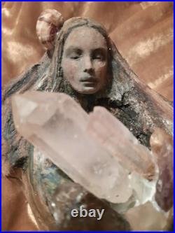 SHAPING SPIRIT shapingspirit Sculpture Ooak Alter Crystal ORIGINAL Receipt Added SHAPING SPIRIT shapingspirit Sculpture Ooak Alter Crystal ORIGINAL Receipt Added