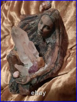 SHAPING SPIRIT shapingspirit Sculpture Ooak Alter Crystal ORIGINAL Receipt Added SHAPING SPIRIT shapingspirit Sculpture Ooak Alter Crystal ORIGINAL Receipt Added