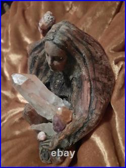 SHAPING SPIRIT shapingspirit Sculpture Ooak Alter Crystal ORIGINAL Receipt Added SHAPING SPIRIT shapingspirit Sculpture Ooak Alter Crystal ORIGINAL Receipt Added