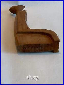 SIgned Roger Francois Haitian Wood Sculpture
