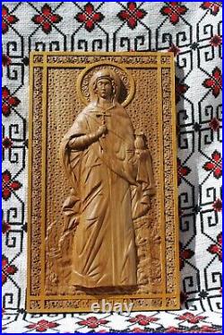 Saint Anastasia wood wall art housewarning gift