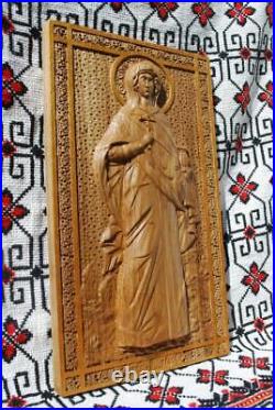 Saint Anastasia wood wall art housewarning gift