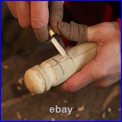 Set of 6 Wooden Scandinavian Gods Mythology Figurines for Altar & Decor
